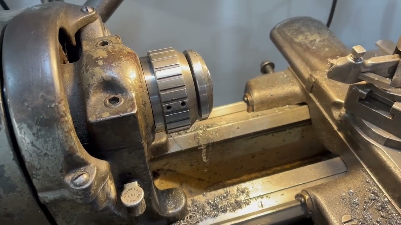 South Bend Heavy-10 lever collet closer