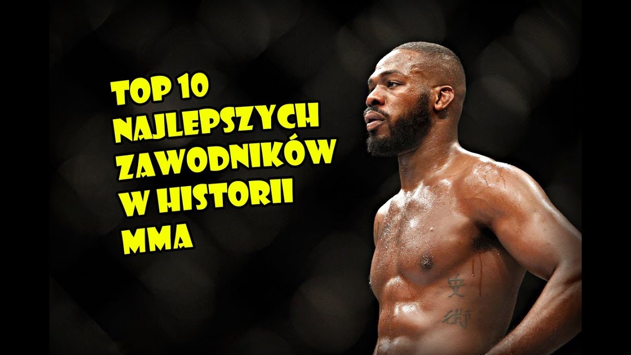 TOP 10 najlepszych zawodników w historii MMA