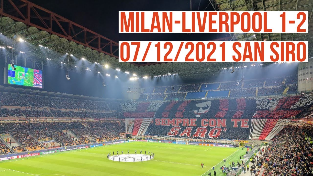 Milan-Liverpool 1-2 LIVE Sempre con te sarò!