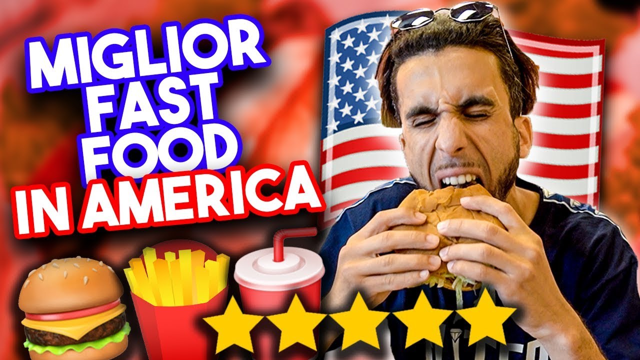 🍔🍟  MANGIO nel FAST FOOD MEGLIO VALUTATO d’AMERICA! *buonissimo*