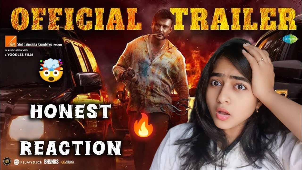 The Devil - Official Trailer REACTION & REVIEW |Darshan, Rachana Rai |Prakash Veer |Ajaneesh Loknath