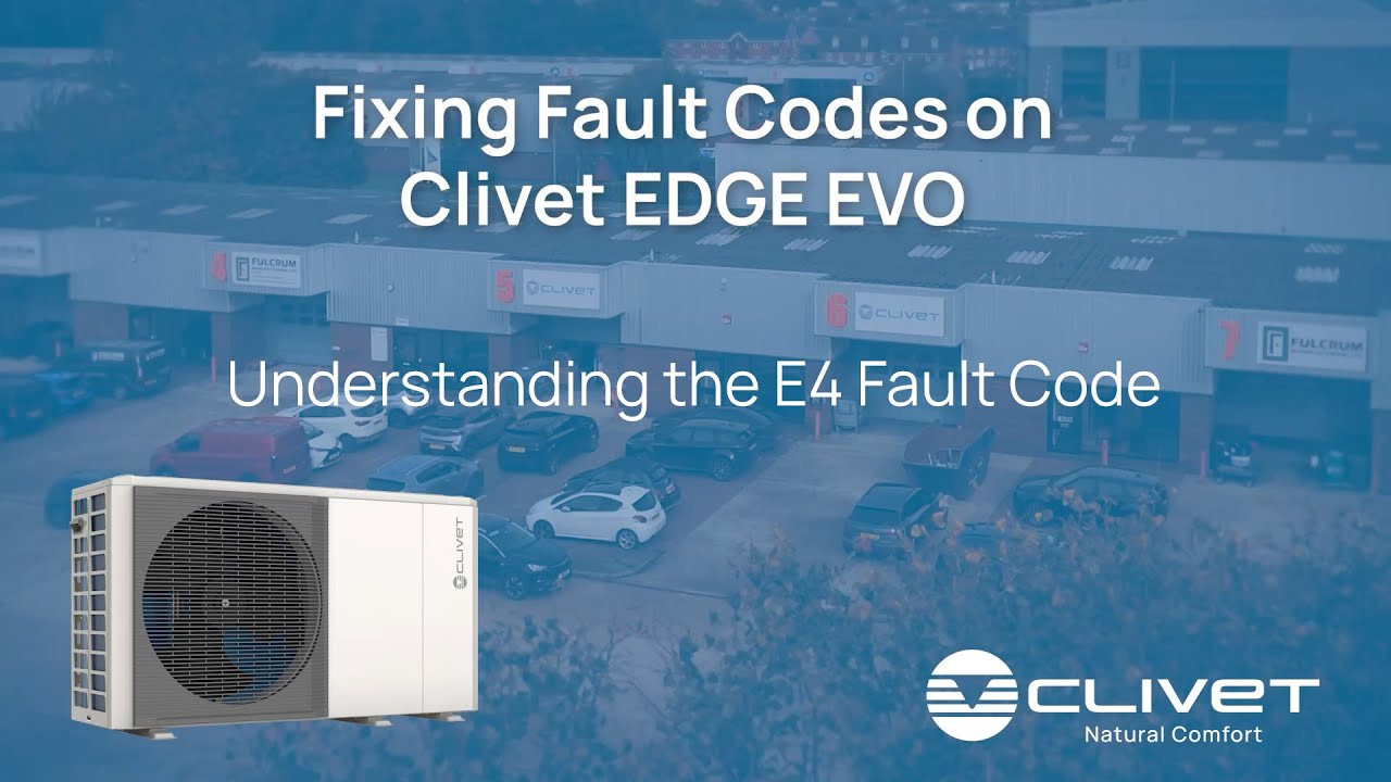 Clivet - Fixing Fault Code E4