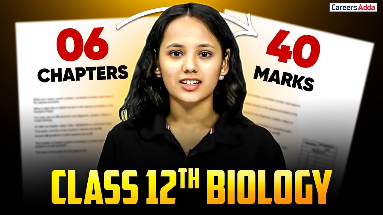 1 Video = 40 Marks 😱 | Class 12 Biology Most Important Chapters and Topics | for Board Exam 2026