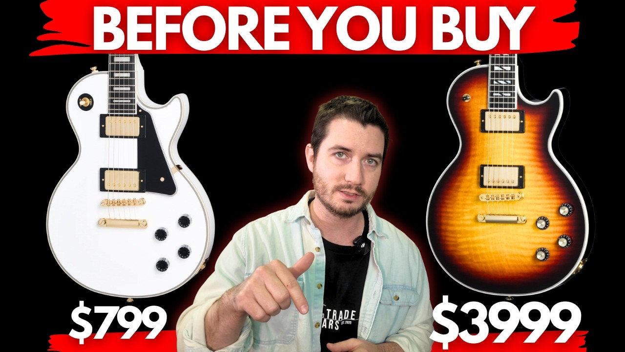Собираетесь перейти с Epiphone на Gibson? Посмотрите это видео первым!