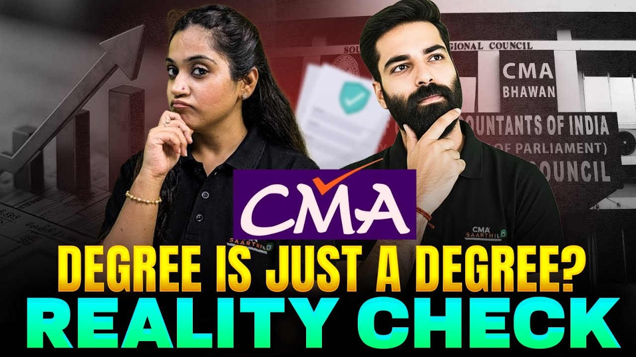 CMA Degree is Just a Degree?🤔 Reality Check #CMASaarthi