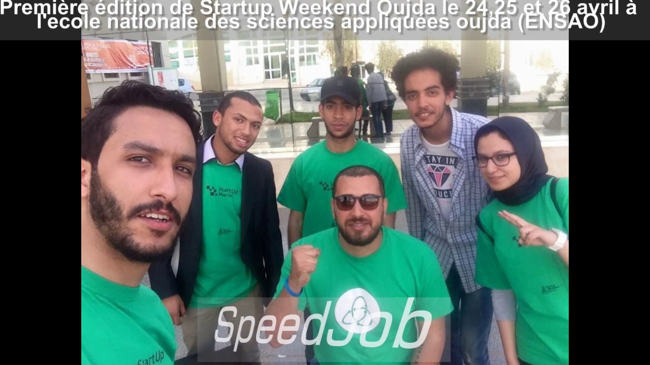 Startup Weekend Oujda | SpeedJob 2015