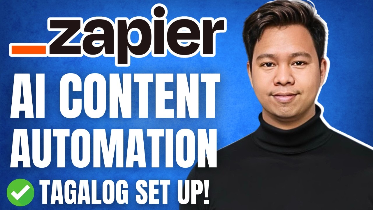 Automated Content Repurposing using Zapier + AI | AI Automation Tutorial Tagalog
