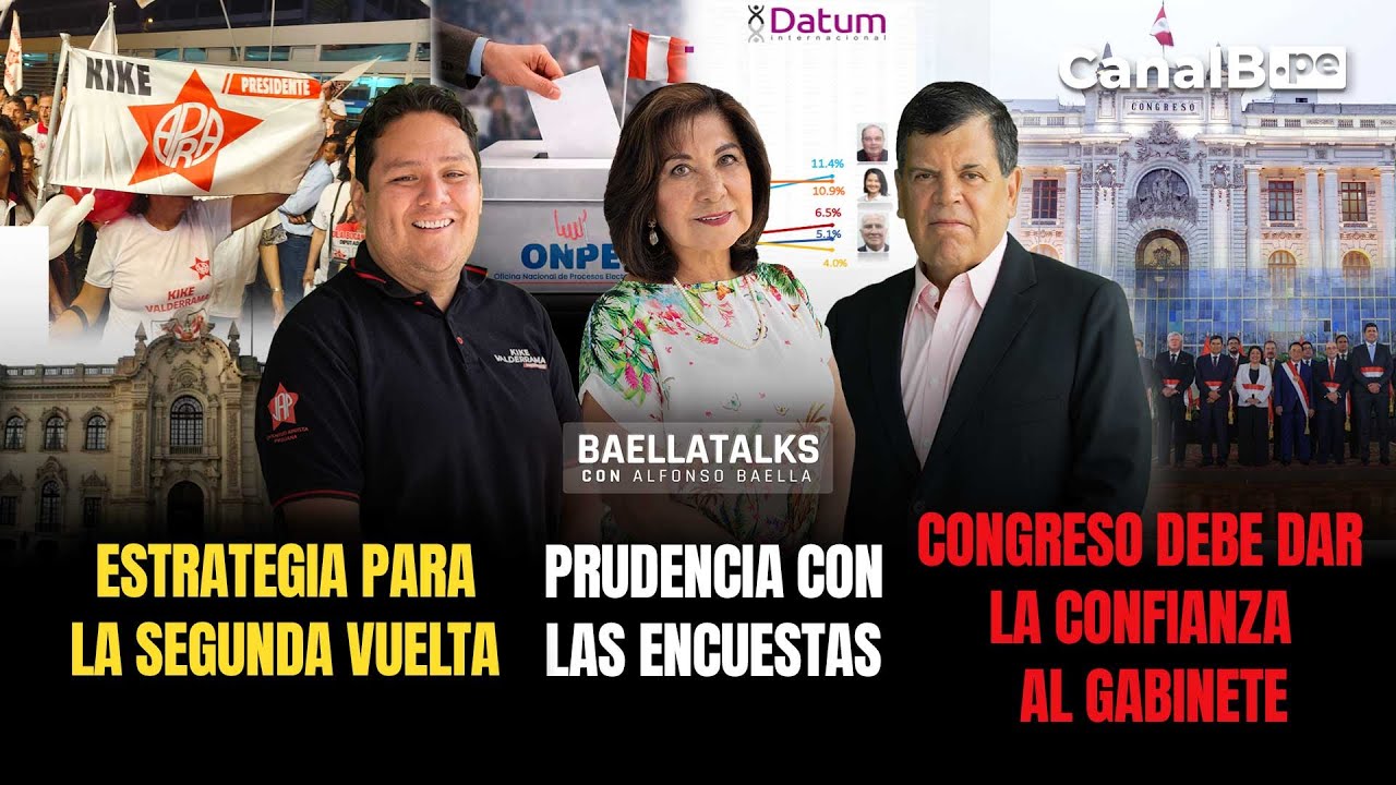 #Baellatalks con Alfonso Baella. Invitados:  Enrique Valderrama, Martha Chávez y Carlos Paredes