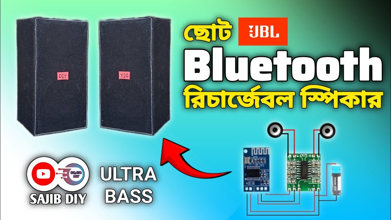 Bluetooth স্পিকার তাও আবার মাত্র 10 cm সাইজের 😳 