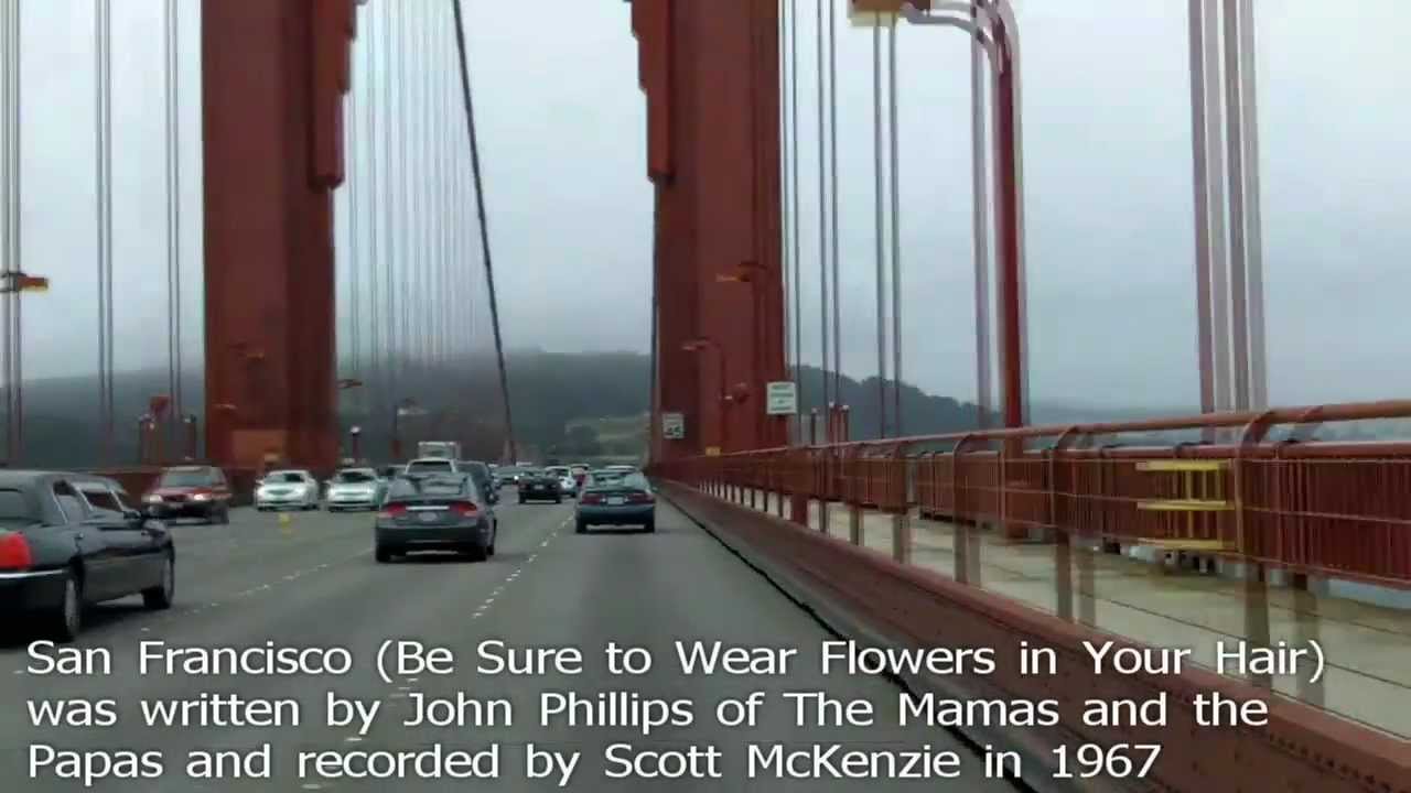 Crossing the Golden Gate Bridge into San Francisco