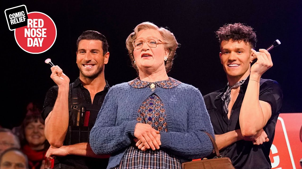 Exclusive Mrs. Doubtfire Musical Performance! | Red Nose Day 2023