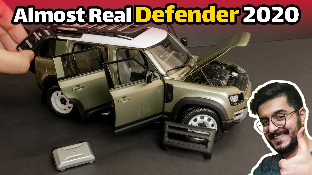 Land Rover Defender 110 2020 1:18 Almost Real - UNBOXING