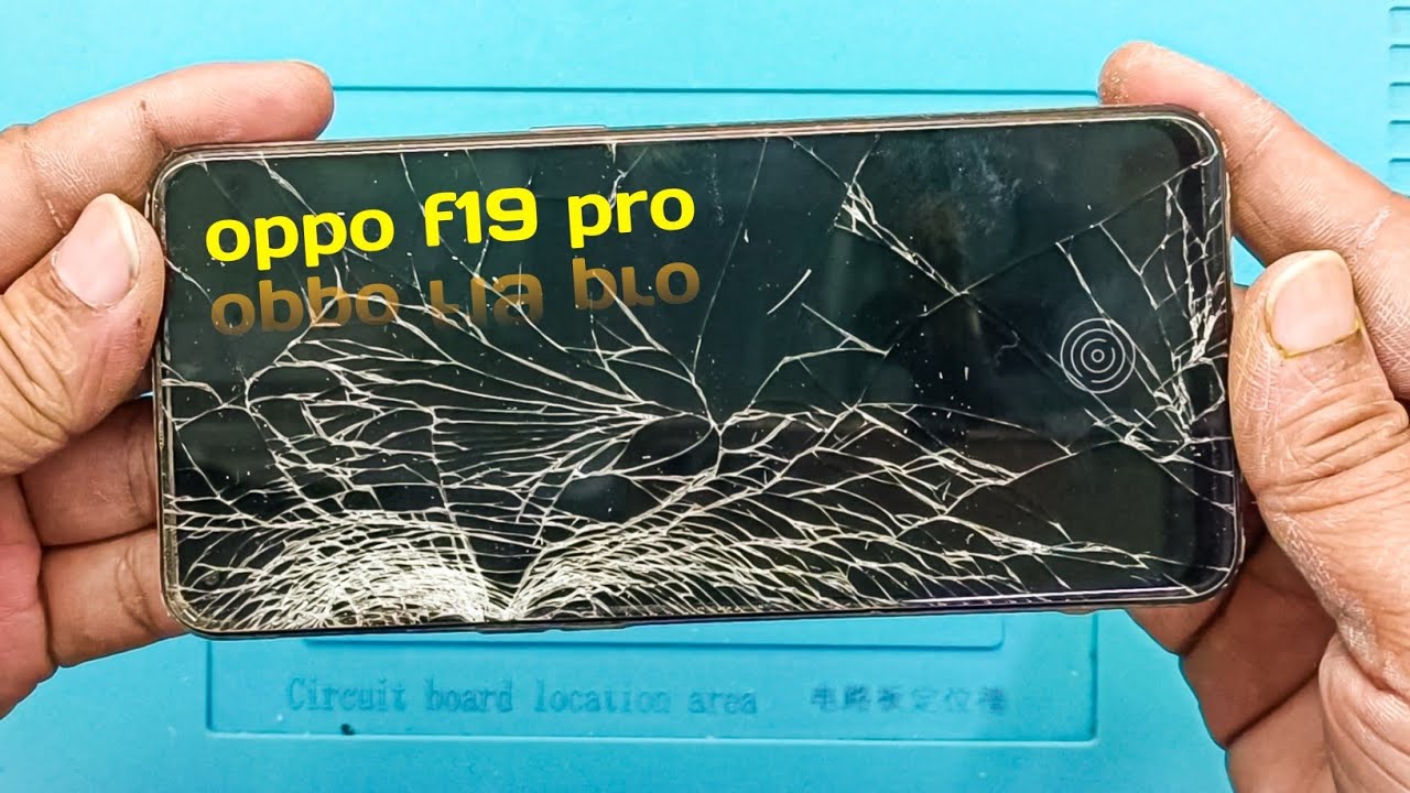 Oppo F19 Pro Broken Glass Replacement || @sparerepair ||