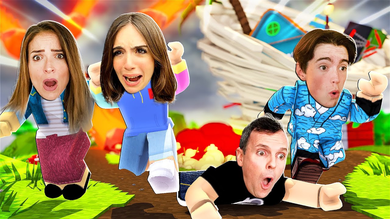 SURVIVING NATURAL DISASTERS in Roblox!!