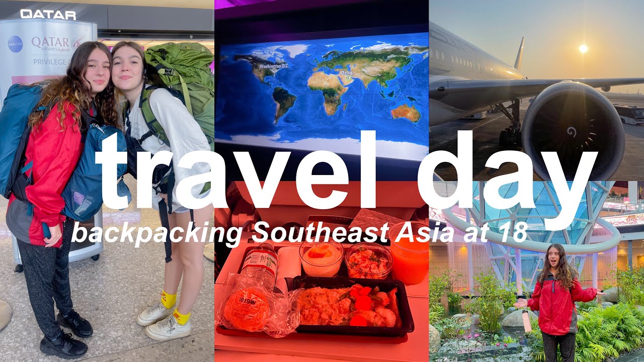 ASIA TRAVEL DAY VLOG | backpacking Southeast Asia at 18