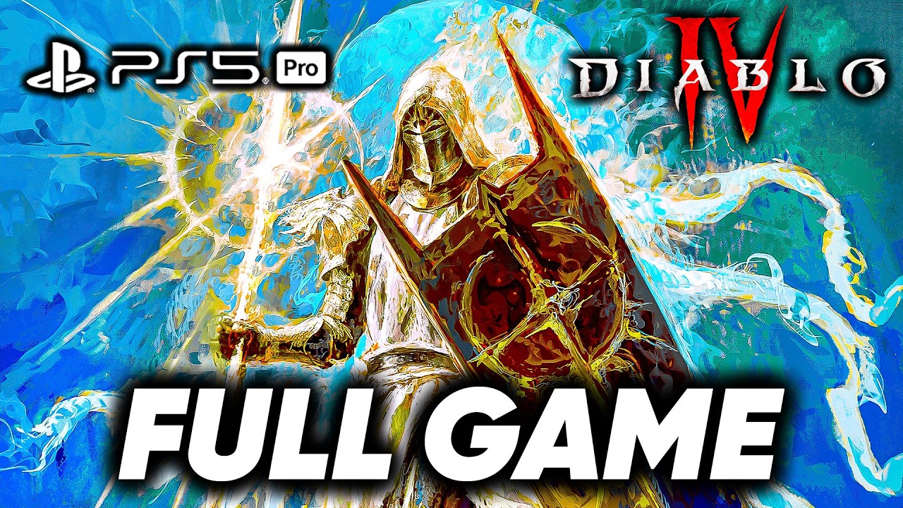 Diablo 4 - Full Game Gameplay Walkthrough (Paladin)