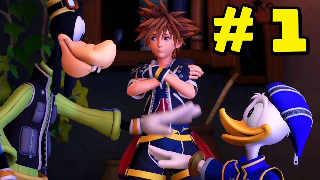 Kingdom Hearts 3 - Parte 1 - Sora - En Español - 1080p - Sin Comentarios