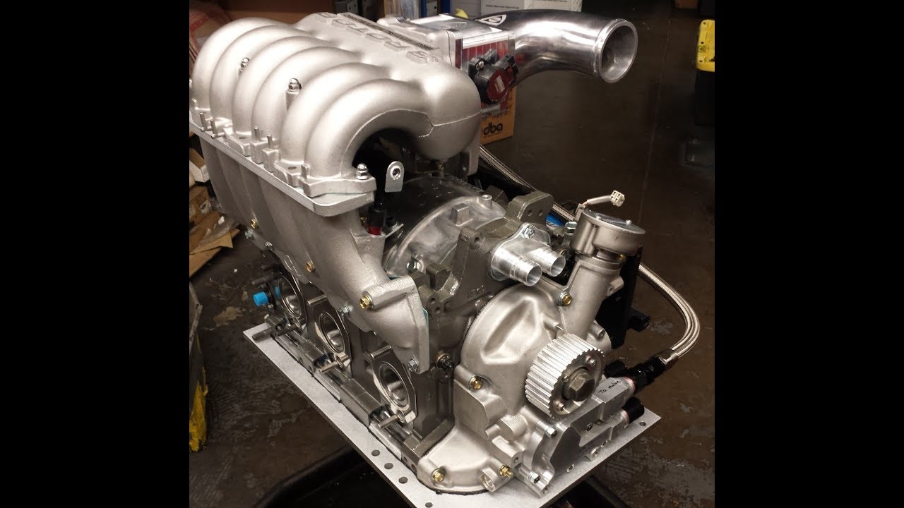 20B Rotary 3 Rotor race build JDM,  Full Street Port & Re Build by KMR Mazda RX7 RX8