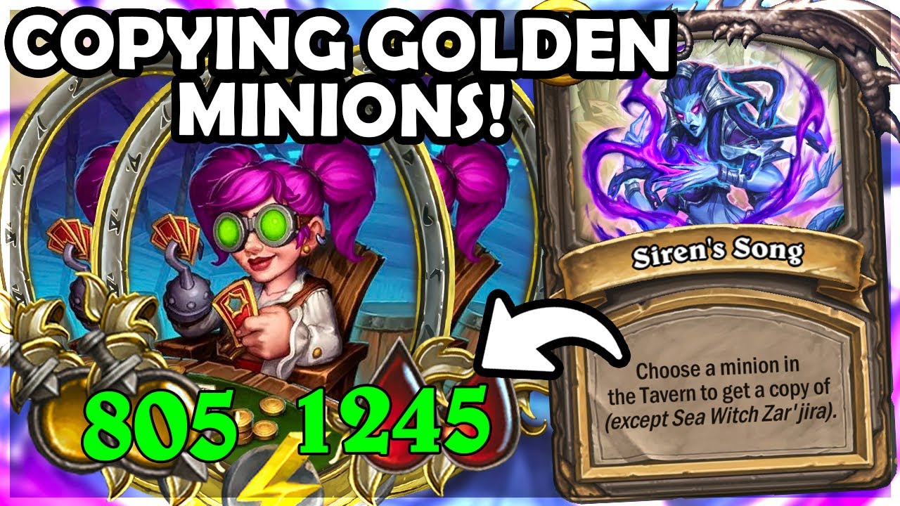 You Can Copy Golden Minions! | Hearthstone Battlegrounds