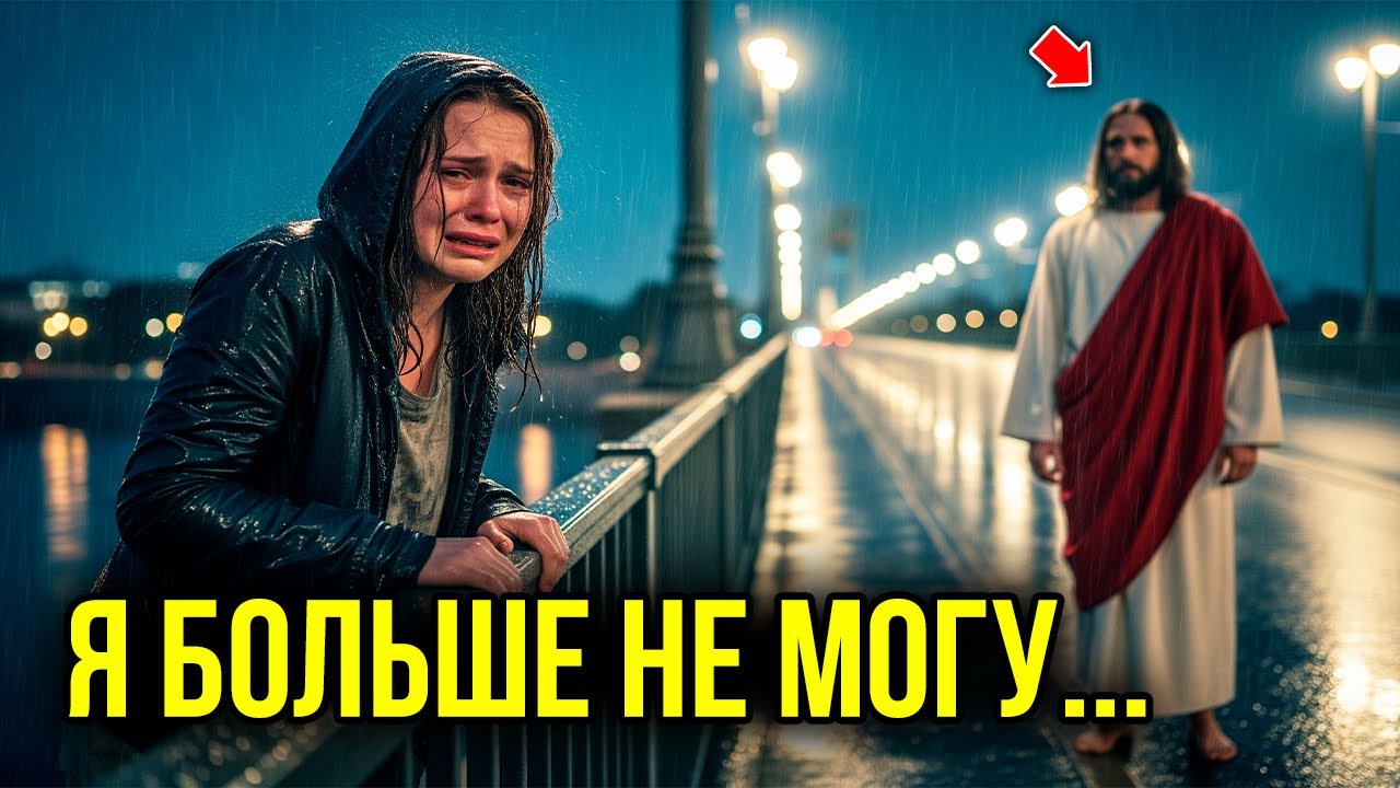 ЛИЗА УЖЕ ХОТЕЛА ШАГНУТЬ С МОСТА, ДУМАЯ, ЧТО ЖИЗНЬ ОКОНЧЕНА… НО РЯДОМ ОКАЗАЛСЯ ИИСУС