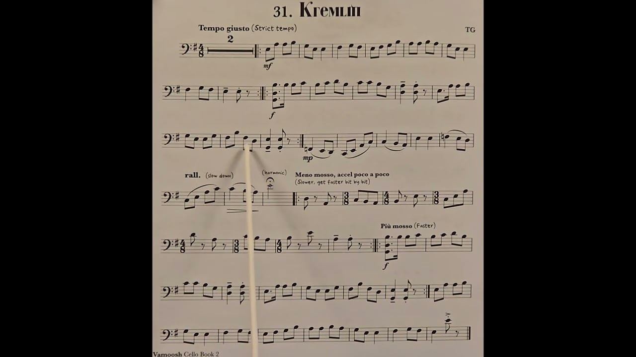 31 Kremlin piano accompaniment at rehearsal speed