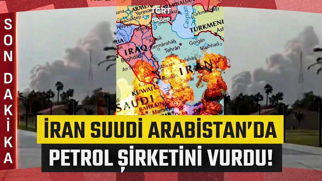 #SONDAKİKA| İran Basını Duyurdu! Suudi Arabistan'daki Aramco Petrol Şirketi Vuruldu - TGRT Haber