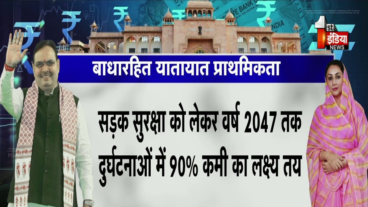 Rajasthan Budget 2026: 27,860 करोड़ से ऐतिहासिक सड़क विकास | Bhajanlal Government