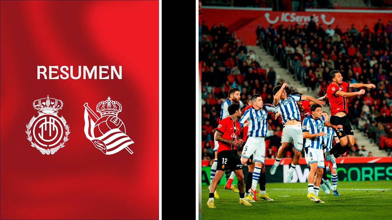 Resumen J26 RCD Mallorca 0-1 Real Sociedad | RCD Mallorca