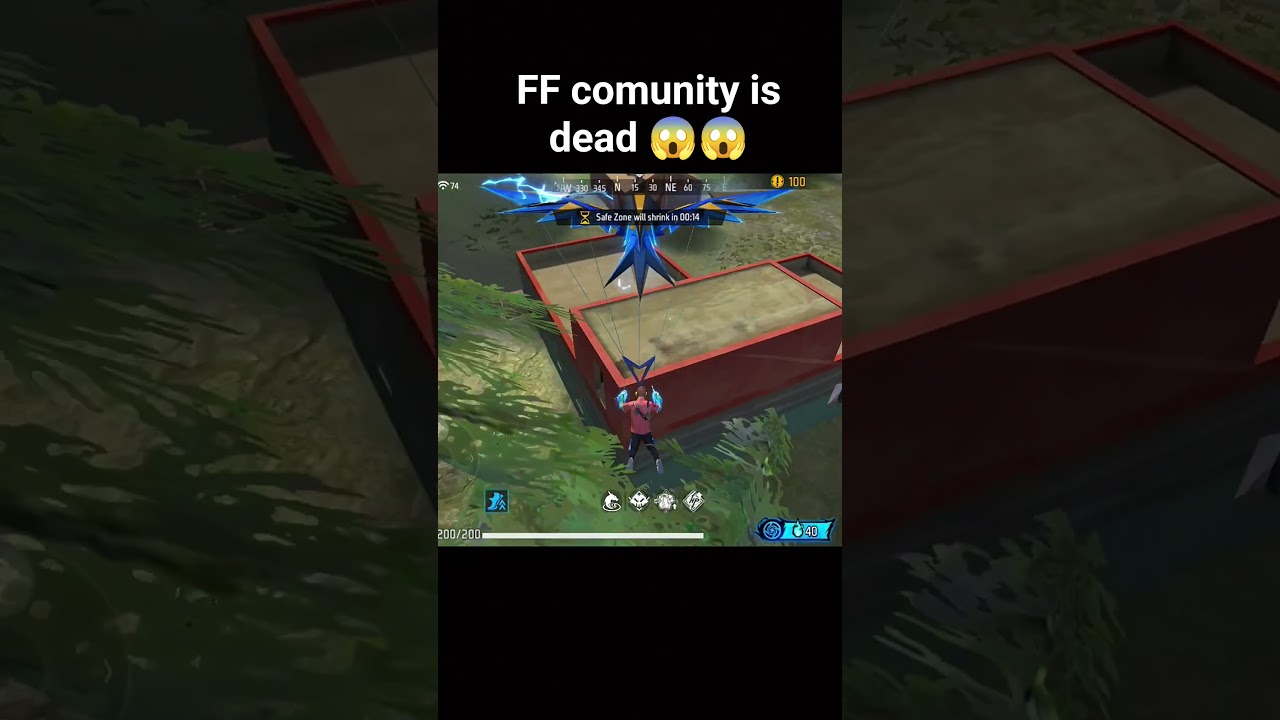 FF comunity is dead 😱😱 #tlswarrior #freefire
