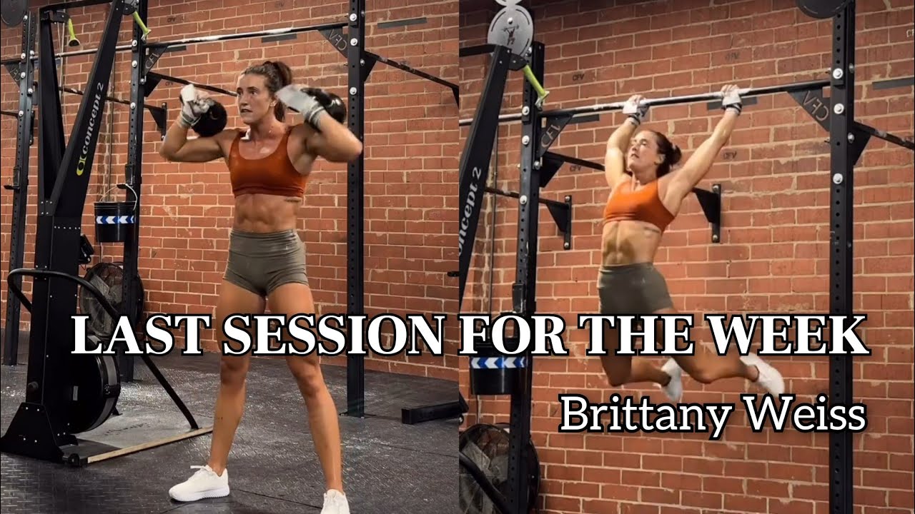 Last Session for the Week | Brittany Weiss #gym #gymmotivation #allycarter #missworld