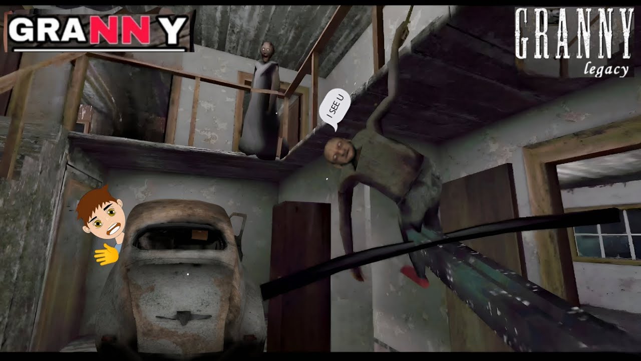 Finnally I did Car Escape in Granny | Granny Chapter 1 | A10ABHINAVGAMER 