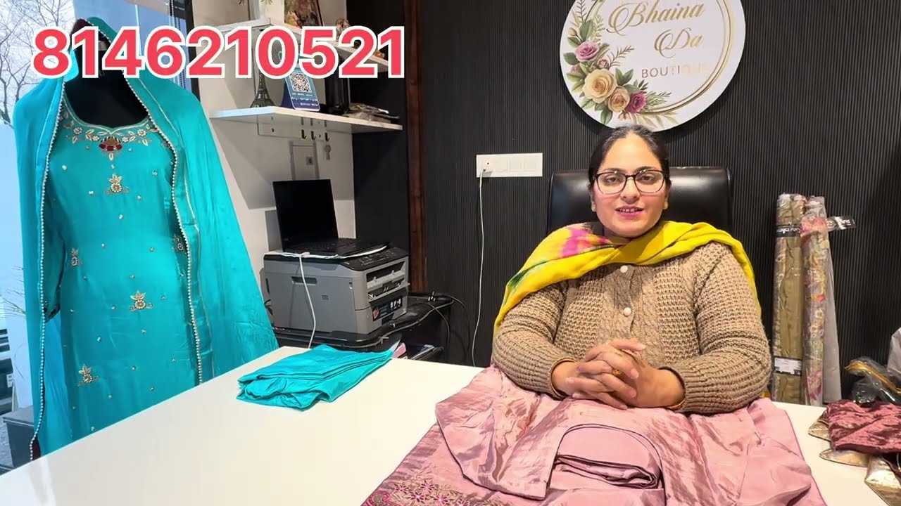 ਸਿਰੇ ਦੇ ਸੂਟ ਬਣਾਉਣ ਚਾਹੁੰਦੇ ਹੋ ਤਾਂ ਇਹ ਵਿਡੀਉ ਜ਼ਰੂਰ ਦੇਖੋ || Embroidery party wear shooter