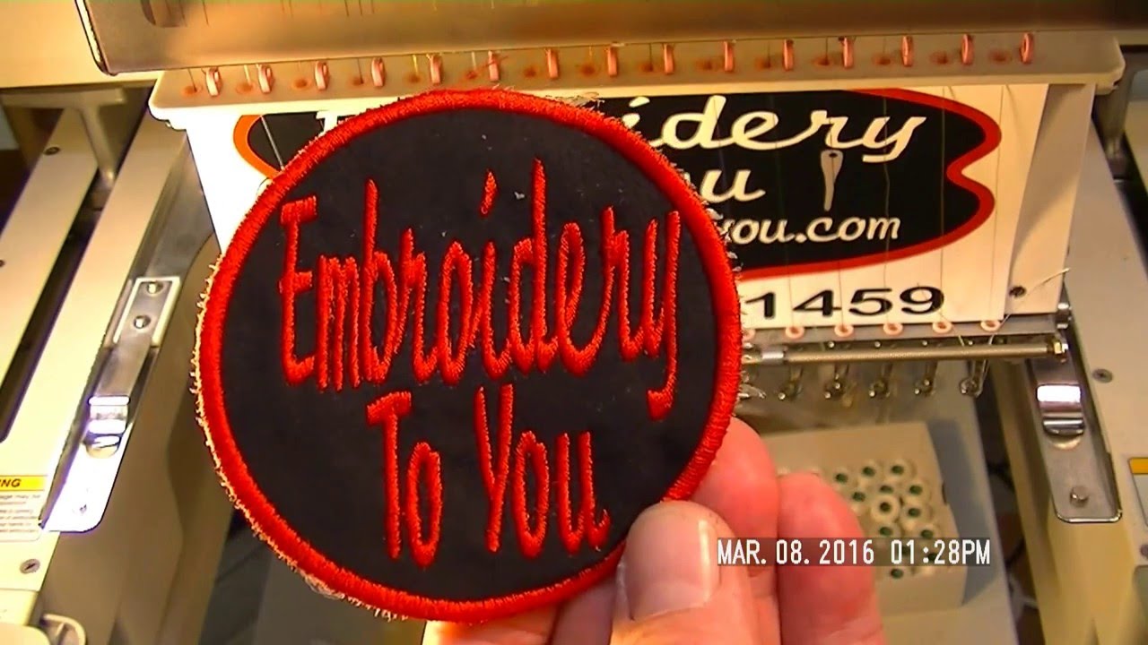 How To Embroider Custom Patches
