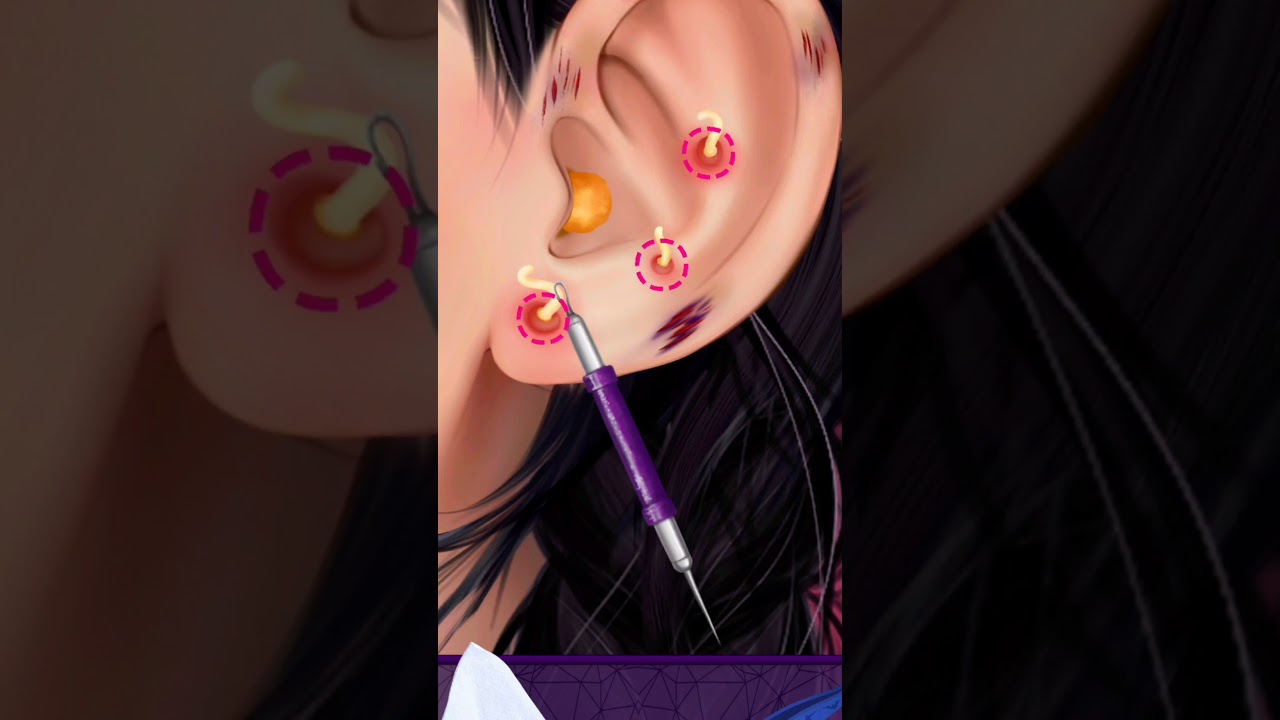 Ears cleaning 👂👂#games #shortsfeed #gaming #asmr #asmrvideo #viral #short #shortsviral #shortsvideo