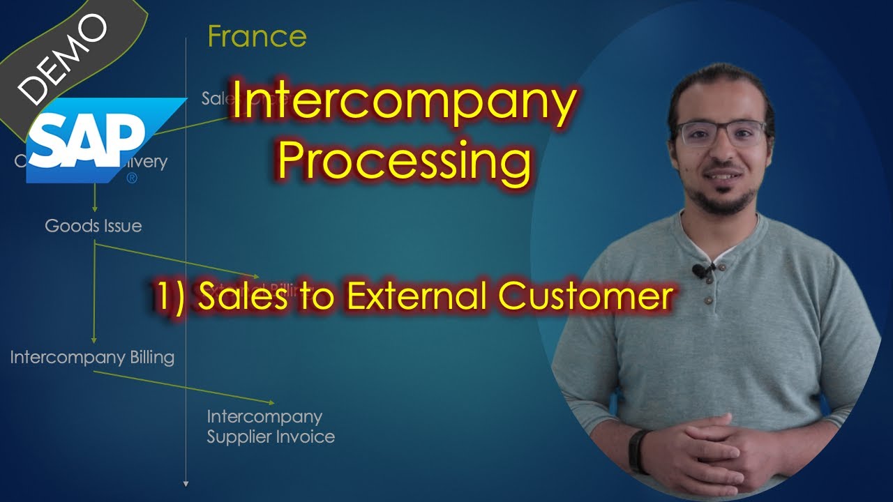 SAP S4HANA Demo: Intercompany Sales to External Customer & INVOIC IDOC