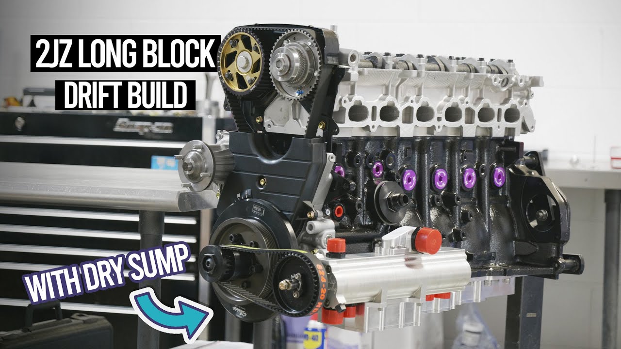 Toyota 2JZ Engine Build for Drifting: Why Dry Sump Oiling is Essential | RS Garage