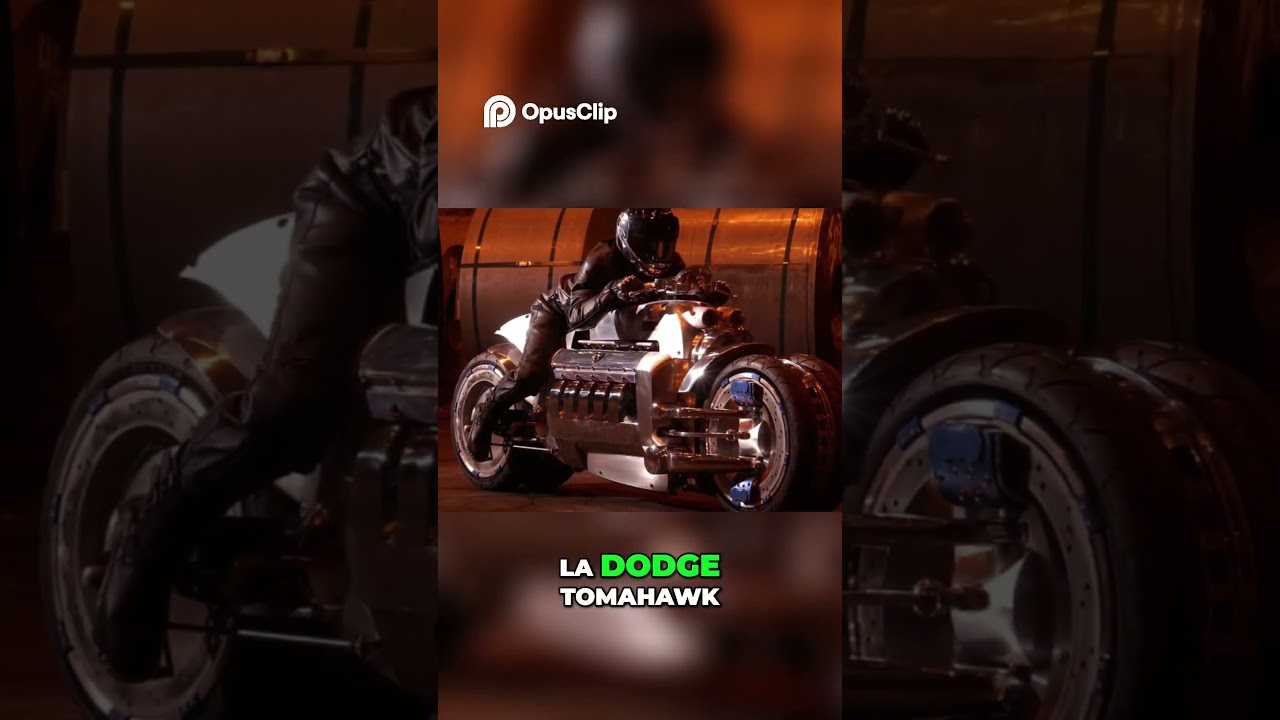 Dodge Tomahawk  La Moto M&aacute;s R&aacute;pida del Mundo!