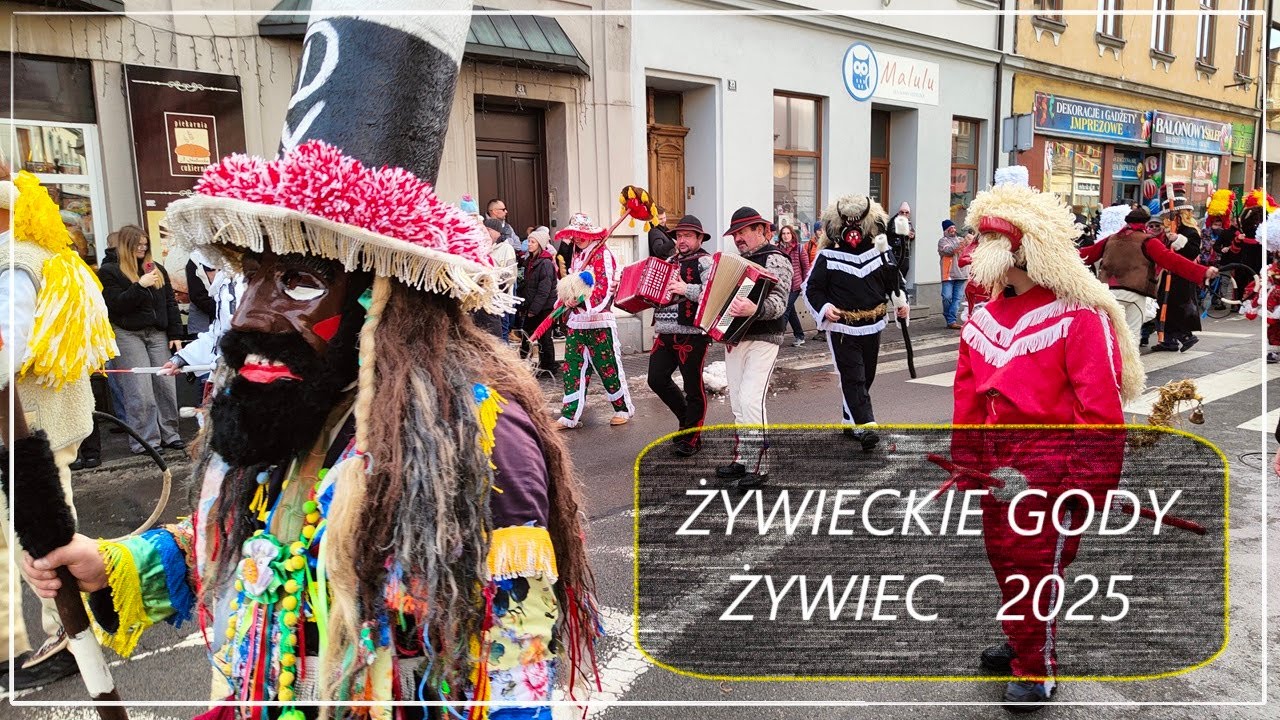 Żywieckie Gody 2025 Korowód ulicami Żywca Rynek Żywiec 25.01.2025