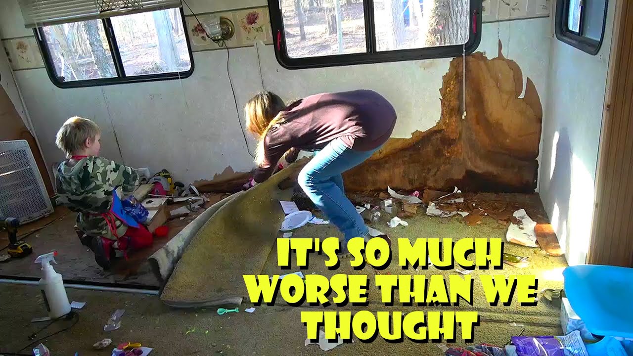 Camper Makeover -If You Are Entertained by FILTH and Mess, Then This Video is For YOU!