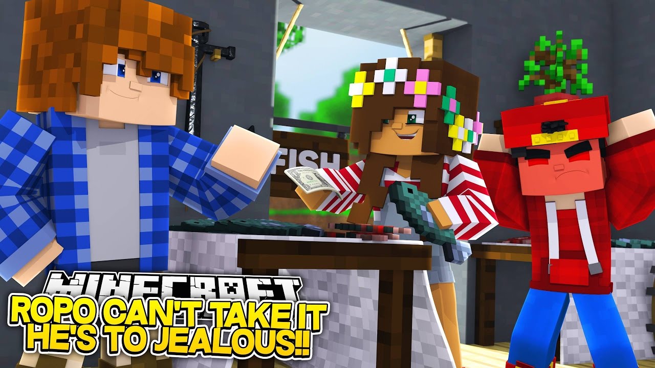 Minecraft Adventure - ROPO CAN'T TAKE THIS, HE'S SOOO JEALOUS!!