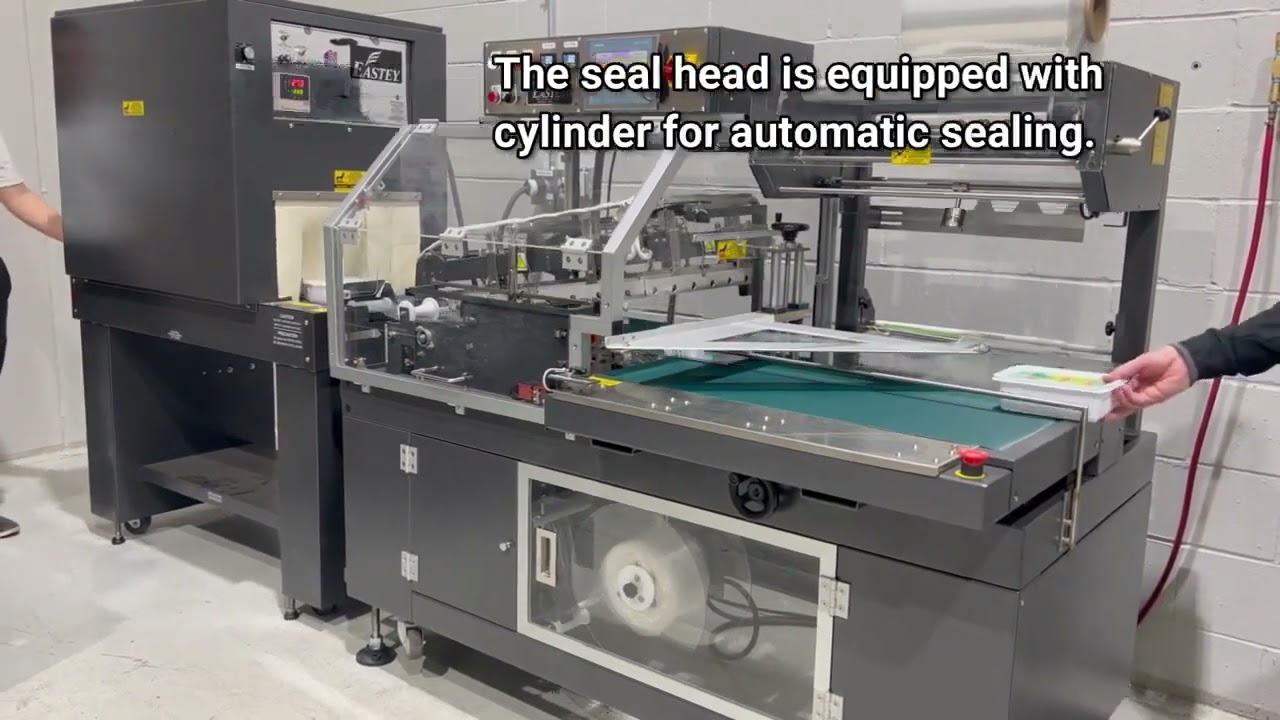 VSA1721 Automatic L-Sealer - Product Overview and Plastic Tray Application