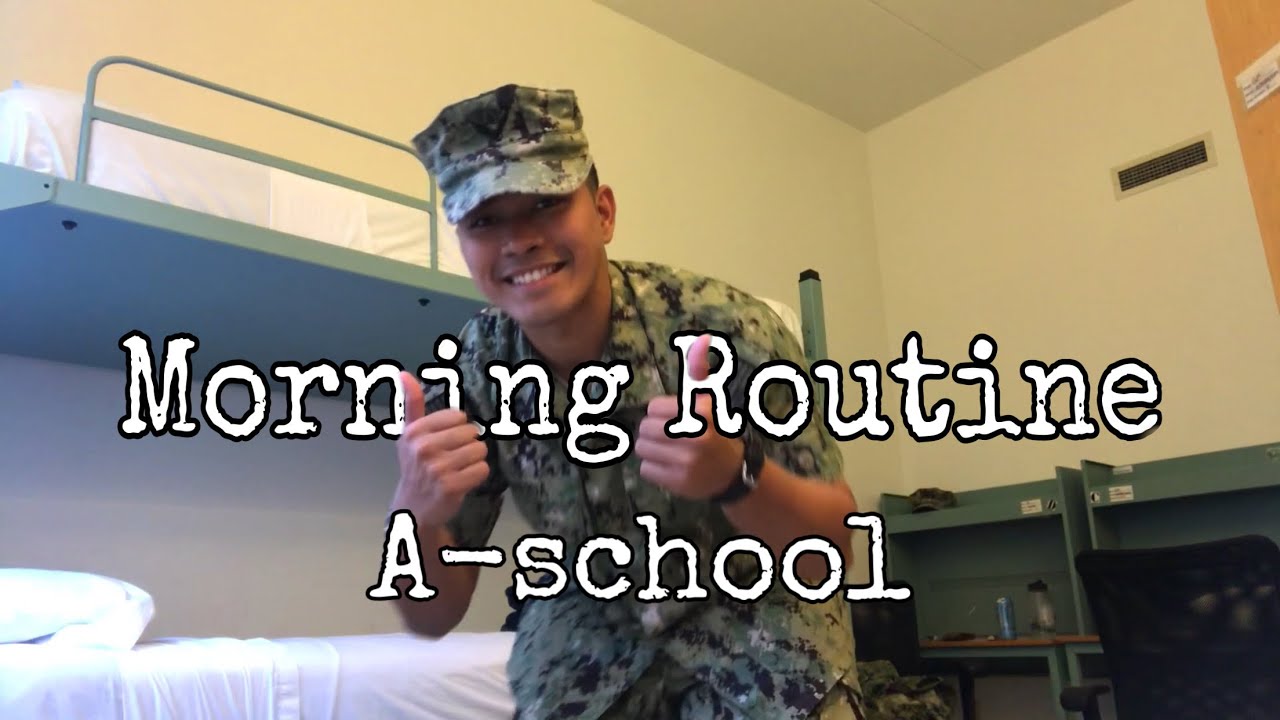 Military Morning Routine | A-School
