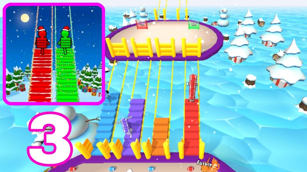 Bridge Race Gameplay Walkthrough Part 3 – Build Faster & Win Every Race! (Android,iOS)