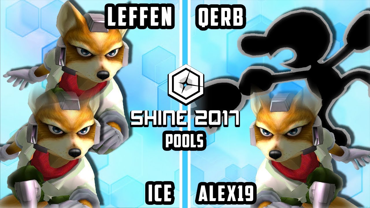 Shine 2017 SSBM - TSM | Leffen & LG | Ice Vs. WM | Alex19 & Qerb - Smash Melee Doubles Pools