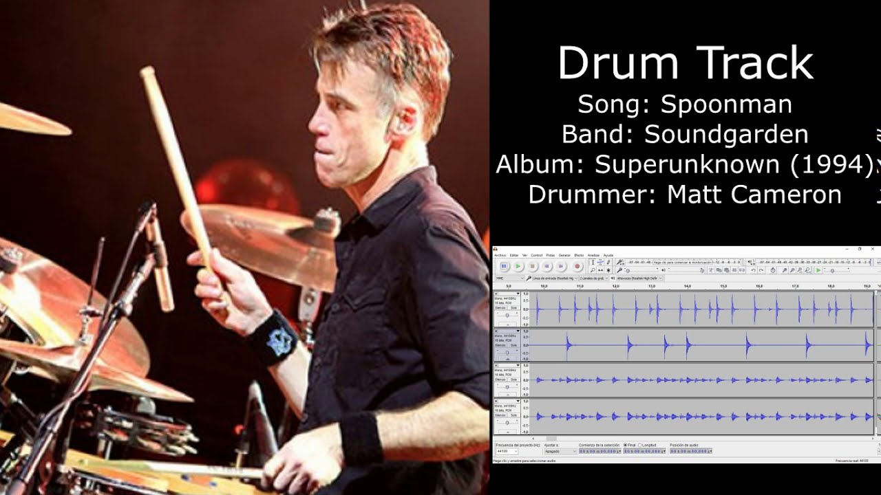 Spoonman (Soundgarden) • Drum Track