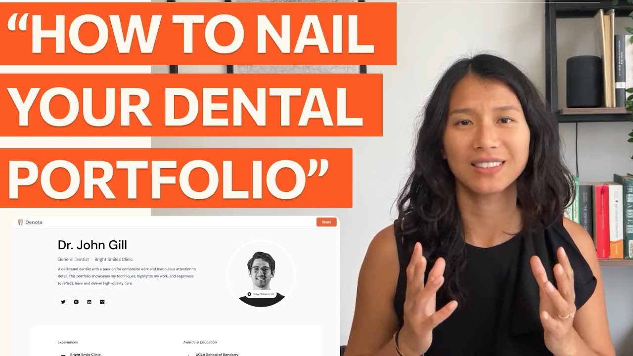 How To Nail Your Dental Portfolio (With Examples + Portfolio Website Builder)