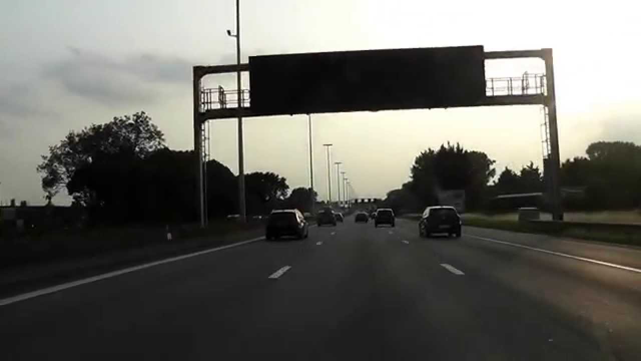 Въезжаем в Антверпен / Drive to Antwerp