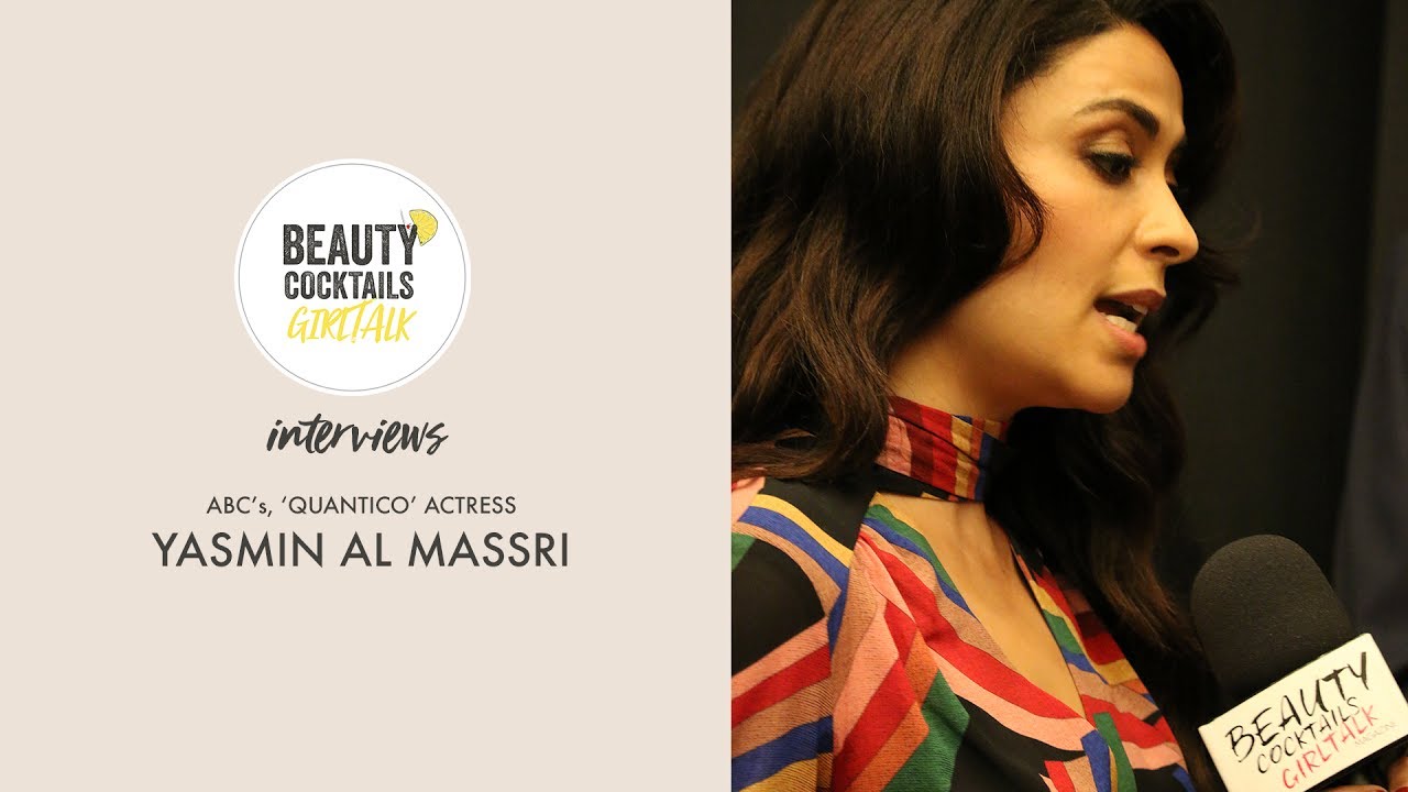 #GIRLTALK Yasmine al Massri of #ABC'S #QUANTICO
