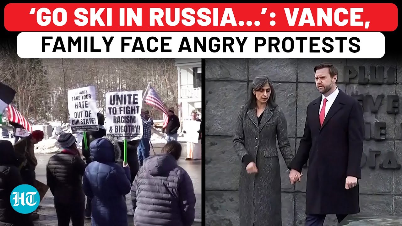 Zelensky Humiliation Haunts Vance, U.S. VP & Kin Moved To Undisclosed Site After Protests In Vermont