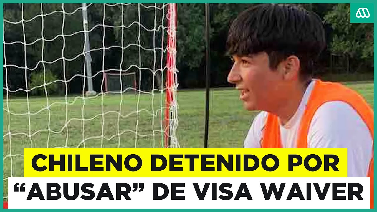 Detienen a joven chileno por 